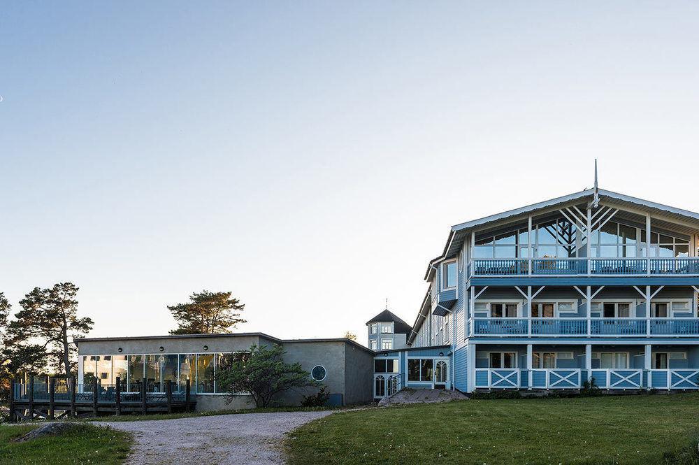 Hotell Havsbaden Grisslehamn Exterior foto