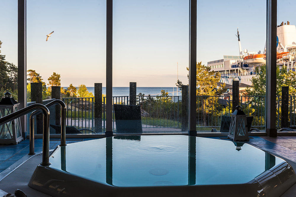 Hotell Havsbaden Grisslehamn Exterior foto
